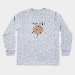 Tough Cookie by Bumblebee Biscuit Kids Long Sleeve T-Shirt